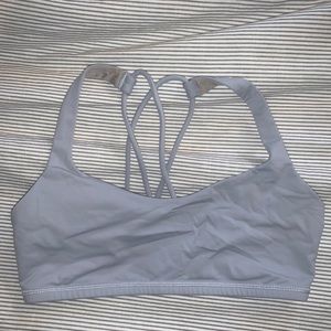 Lululemon blue/greg sports bra